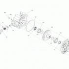 003 - Outlander MAX 6X6 - 1000 EFI - North America 08- rear drive - final drive unit