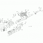 001 - Outlander 6X6 - 650 EFI - International 01- exhaust