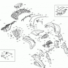 001 - Outlander 6X6 - 650 EFI - International 09- body - front section - squadron green