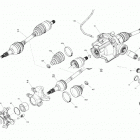 004 - Outlander 650 EFI - XMR - International 07- front drive - common parts