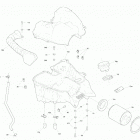 001 - Outlander T 650 EFI - T Regulation Воздухозаборник