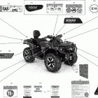 012 - Outlander MAX 1000R EFI - XTP_LTD - International - European Communities 09- decals - ltd