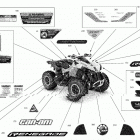 003 - Renegade 850 EFI - North America 09- decals - xxc