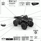 001 - Outlander T 450 EFI - T Regulation 09- decals - pro