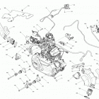 001 - Renegade 570 EFI - STD - North America Двигатель