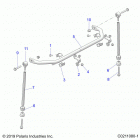 SCRAMBLER XP 1000 S 55 Suspension, stabilizer bar - a21sge95ak (c0211080-1)