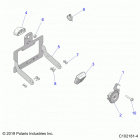SPORTSMAN 1000 XP 55 Electrical, horn and license plate light - a21sle95fg  /...