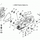 PHOENIX 200 (A21YAP20A4/N4/CA4) Engine, crankcase - a21yap20a4  /  n4  /  ca4 (49atvcran...