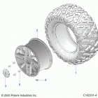 SPORTSMAN 850 48 Wheels, rear - a21sxz85an (c102331-4)