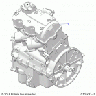 SCRAMBLER XP Engine, long block - a20sve95kr (c101431-10)