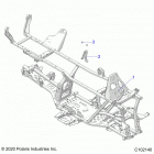 SPORTSMAN TOURING 570 PREMIUM (A20SJE57AX/BX) Chassis, frame - a20sje57ax (c102140)