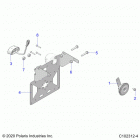 SPORTSMAN 570 EPS EU/ZUG TRACTOR (A21SEE57F1/F57C1/F1/S57C1/C2/C5/C9/CK/F1/F2/FK) Electrical, horn, and license plate light - a21see57f1  ...
