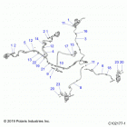 SPORTSMAN 1000 XP 55 Brakes, brake lines - a21sle95fg  /  s95cg  /  s95fg (c1...