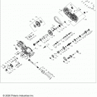 SPORTSMAN 570 UTILITY LE (A21SEK57AG/BG) Drive train, main gearcase - a21sek57ag  /  bg (1334636)