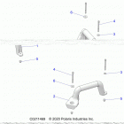 SPORTSMAN XP 1000 55 Body, handgrips - a21sle95fg  /  s95cg  /  s95fg (c10220...