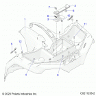 SPORTSMAN 570 EPS (A21SEE57A1/A3/A5/A7/A9/B1/B3/B5/B7/B9) Body, front cab - a21see57a1  /  a3  /  a5  /  a7  /  a9...