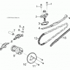 OUTLAW 110 (A21YAK11B6/B7/N6/N7) Engine, cam chain - a21yak11b6  /  b7  /  n6  /  n7 (49a...