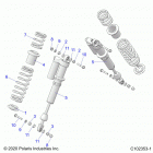 SCRAMBLER XP 1000 S 55 Suspension, shock, rear - a21sge95ak (c102353-1)