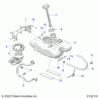 OUTLAW 70 (A21HBB07A3/A7/B3/B7) Fuel system, fuel tank asm. - a21hbb07a3  /  a7  /  b3  ...