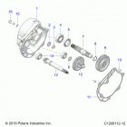 OUTLAW 70 (A21HBB07A3/A7/B3/B7) Drive train, gear box - a21hbb07a3  /  a7  /  b3  /  b7 ...