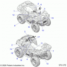 SPORTSMAN 570 UTILITY LE (A21SEK57AG/BG) Body, decals - a21sek57ag  /  bg (570 ute)