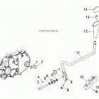 OUTLAW 110 (A21YAK11B6/B7/N6/N7) Drive train, transmission shift lever - a21yak11b6  /  b...