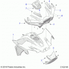 OUTLAW 70 (A21HBB07A3/A7/B3/B7) Body, front - a21hbb07a3  /  a7  /  b3  /  b7 (c102105)