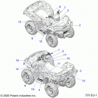 SPORTSMAN 570 EPS EU/ZUG TRACTOR (A21SEE57F1/F57C1/F1/S57C1/C2/C5/C9/CK/F1/F2/FK) Body, decals - a21ses57c9  /  ck  /  fk (570 eu-1)