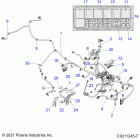 SPORTSMAN 570 EPS (A21SEE57A1/A3/A5/A7/A9/B1/B3/B5/B7/B9) Electrical, main wire harness - a21see57a1  /  a3  /  a5...