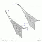 ACE 150 EFI (A20HAB15A2) Body, side nets - a20hab15a2 (c101856)