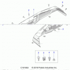 ACE 150 EFI MD WHITE (A20HAB15N2) Body, bumper, rear - a20hab15n2 (c101853)