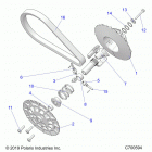 RANGER 1000 FULL SIZE (R21TAA99A1/A7/B1/B7) Drive train, clutch, secondary - r21taa99a1  /  a7  /  b...