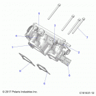 SCRAMBLER XP Engine, throttle body - a20sve95kr (c101431-12)