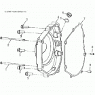 OUTLAW 110 (A21YAK11B6/B7/N6/N7) Engine, crankcase cover, rh - a21yak11b6  /  b7  /  n6  ...