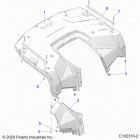 SPORTSMAN 570 EPS (A21SEE57A1/A3/A5/A7/A9/B1/B3/B5/B7/B9) Body, rear cab - a21see57a1  /  a3  /  a5  /  a7  /  a9 ...
