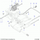 SPORTSMAN 570 TOURING EPS TRACTOR (A21SDS57C4) Drive train, main gearcase mounting - a21sds57c4 (c10195...