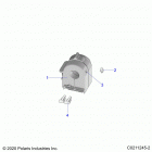 SPORTSMAN 850 EPS 48 Steering, controls, left hand controls - a21sxe85a9  /  ...