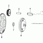 OUTLAW 110 (A21YAK11B6/B7/N6/N7) Engine, starter - a21yak11b6  /  b7  /  n6  /  n7 (49atv...