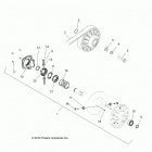 SPORTSMAN 570 TOURING EPS TRACTOR (A21SDS57C4) Drive train, secondary clutch - a21sds57c4 (49atvclutchd...