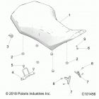 SPORTSMAN 1000 XP 55 Body, seat - a21sle95fg  /  s95cg  /  s95fg (c101456)