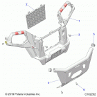 SCRAMBLER XP Body, front bumper - a21sge95fk  /  s95ck  /  s95fk (c10...