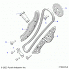 SPORTSMAN 450 HO UTILITY (A21SEG50A1/A5/CA1/CA5) Engine, cam chain and sprocket - a21seg50a1  /  a5  /  c...