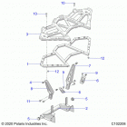 SCRAMBLER XP Body, rear rack - a21sge95fk  /  s95ck  /  s95fk (c10220...
