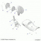 SPORTSMAN 570 TOURING EPS TRACTOR (A21SDS57C4) Body, seat - a21sds57c4 (c102236-1)