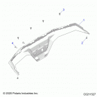 SPORTSMAN 450 HO UTILITY (A21SEG50A1/A5/CA1/CA5) Body, rear bumper - a21seg50a1  /  a5  /  ca1  /  ca5 (c...