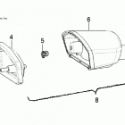 SPORTSMAN 110 (A21YAF11B5/N5) Electrical, taillight - a21yaf11b5  /  n5 (49atvheadligh...