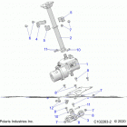SPORTSMAN 850 EPS 48 Steering, steering post asm. - a21sxe85a9  /  af  /  ap ...