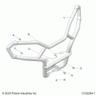 SPORTSMAN 570 EPS EU/ZUG TRACTOR (A21SEE57F1/F57C1/F1/S57C1/C2/C5/C9/CK/F1/F2/FK) Body, front bumper, trail - a21ses57c9 (c102294-1)