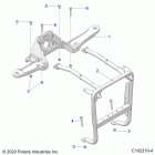 SPORTSMAN 850 HIGH LIFTER (A21SXN85A4) Body, front bumper support - a21sxn85a4 (c102210-4)