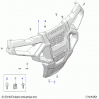 ACE 150 EFI MD WHITE (A20HAB15N2) Body, bumper, front - a20hab15n2 (c101852)